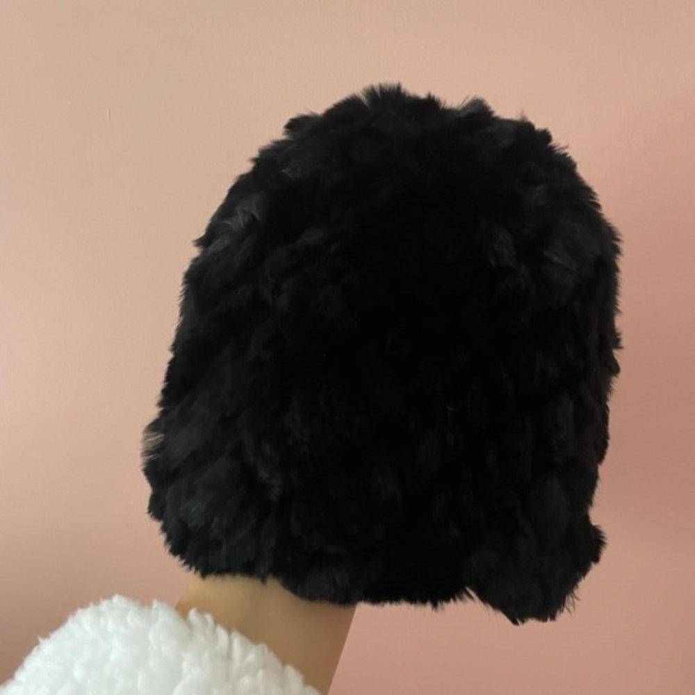 100% Real Rabbit Fur Hat - Picture 8 of 11